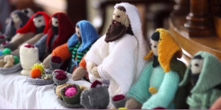 Beyond mindful knitting: now the knitted Bible is coming to Bath ...