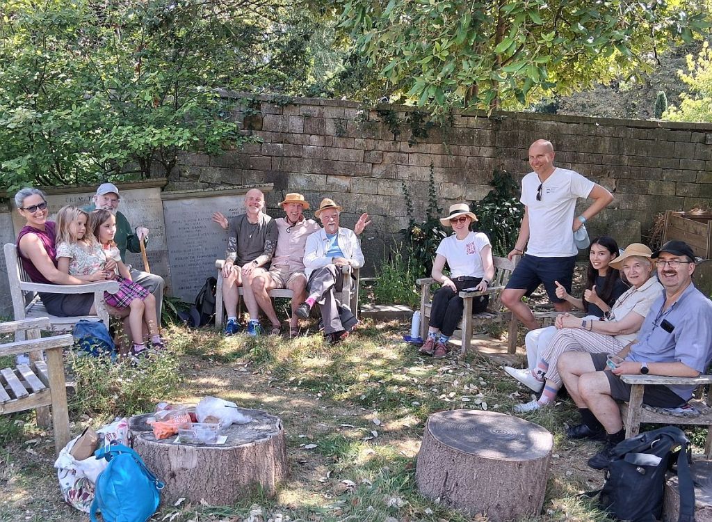 Picnic at Bath Quaker Burial Ground